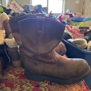 Wolverine Work Boots -steel Toe Men's Size 12 M